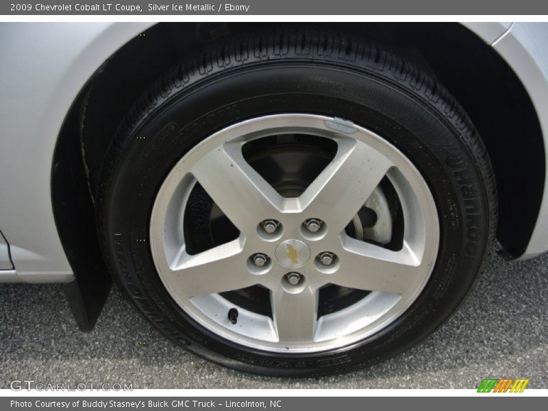 Silver Ice Metallic / Ebony 2009 Chevrolet Cobalt LT Coupe