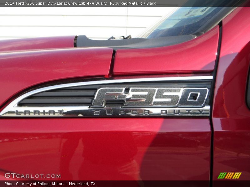  2014 F350 Super Duty Lariat Crew Cab 4x4 Dually Logo