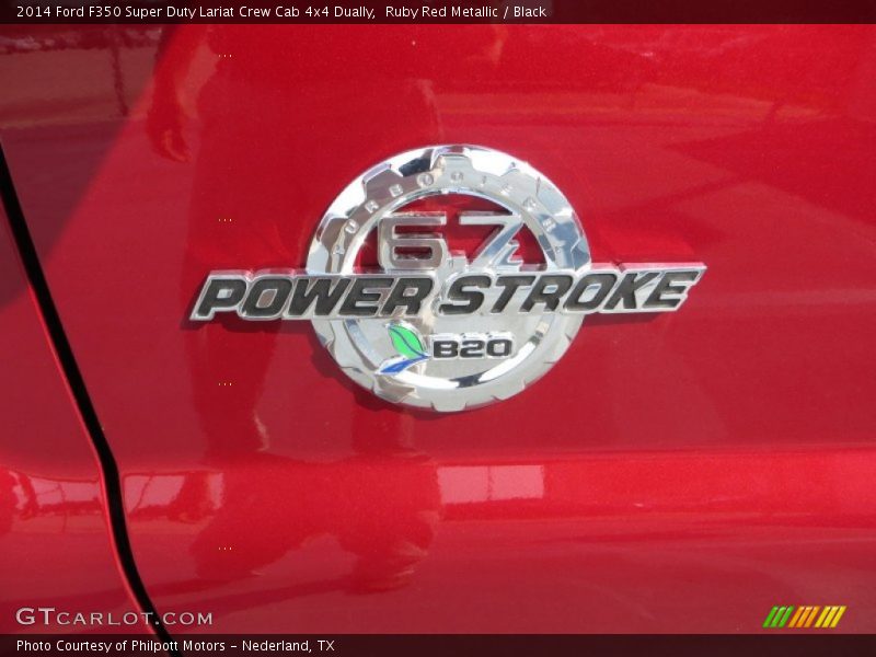  2014 F350 Super Duty Lariat Crew Cab 4x4 Dually Logo