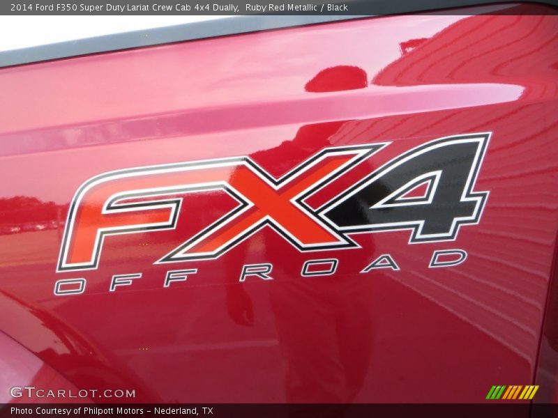  2014 F350 Super Duty Lariat Crew Cab 4x4 Dually Logo