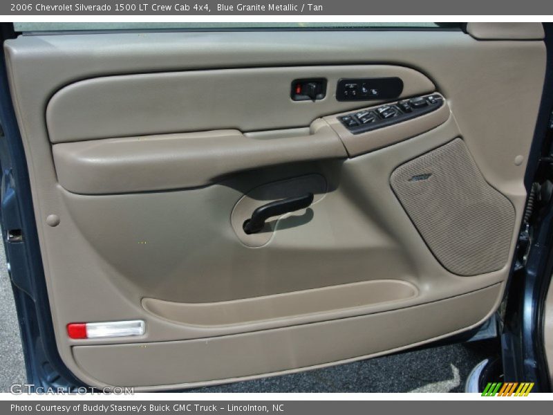 Blue Granite Metallic / Tan 2006 Chevrolet Silverado 1500 LT Crew Cab 4x4