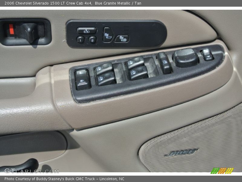 Blue Granite Metallic / Tan 2006 Chevrolet Silverado 1500 LT Crew Cab 4x4