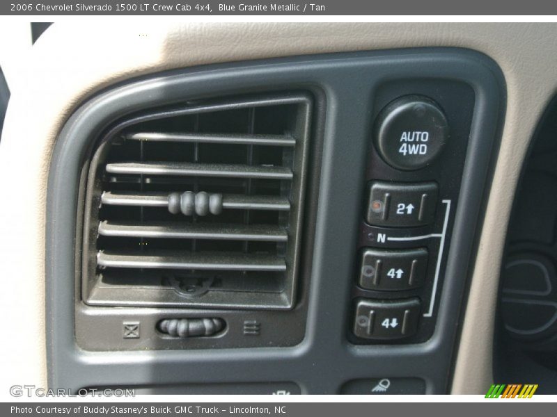 Blue Granite Metallic / Tan 2006 Chevrolet Silverado 1500 LT Crew Cab 4x4