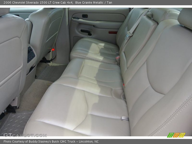 Blue Granite Metallic / Tan 2006 Chevrolet Silverado 1500 LT Crew Cab 4x4