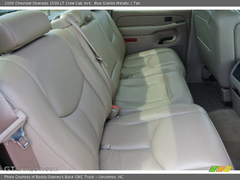 Blue Granite Metallic / Tan 2006 Chevrolet Silverado 1500 LT Crew Cab 4x4