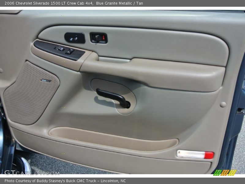Blue Granite Metallic / Tan 2006 Chevrolet Silverado 1500 LT Crew Cab 4x4