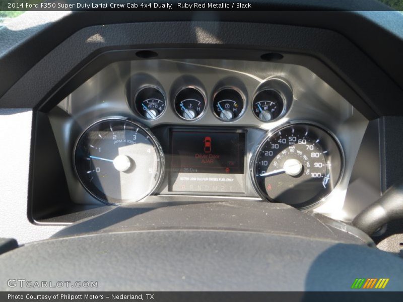  2014 F350 Super Duty Lariat Crew Cab 4x4 Dually Lariat Crew Cab 4x4 Dually Gauges