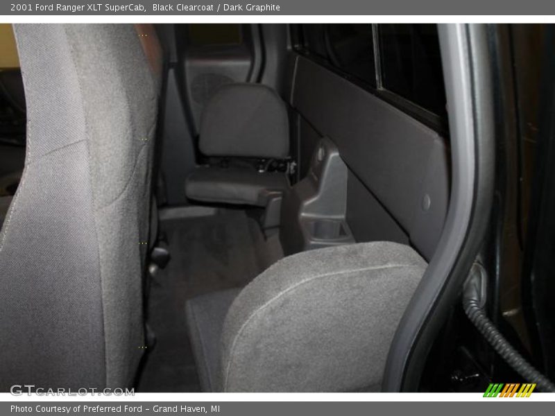 Black Clearcoat / Dark Graphite 2001 Ford Ranger XLT SuperCab