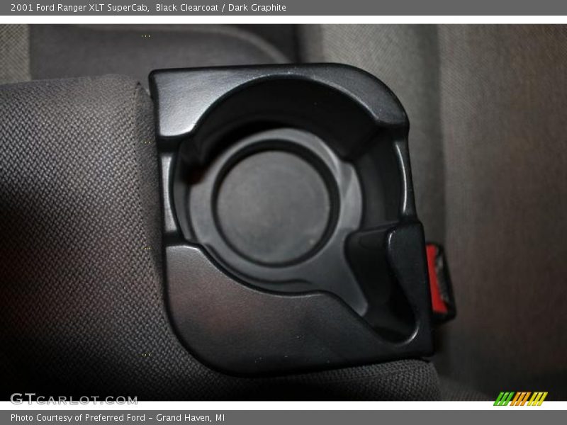 Black Clearcoat / Dark Graphite 2001 Ford Ranger XLT SuperCab
