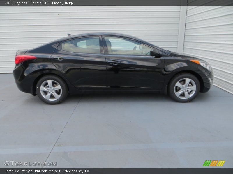 Black / Beige 2013 Hyundai Elantra GLS