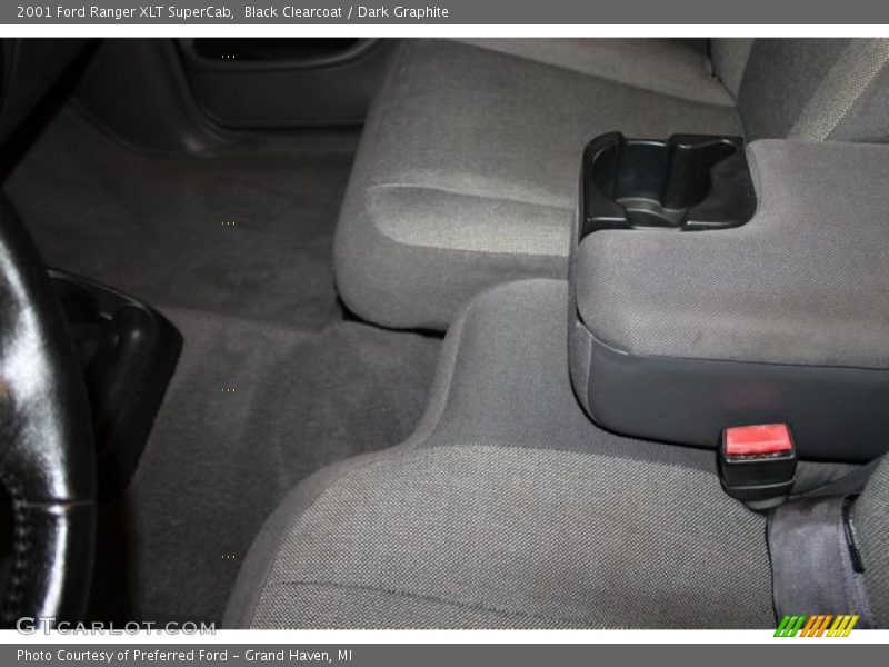 Black Clearcoat / Dark Graphite 2001 Ford Ranger XLT SuperCab