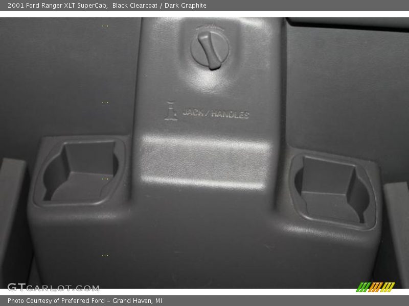 Black Clearcoat / Dark Graphite 2001 Ford Ranger XLT SuperCab