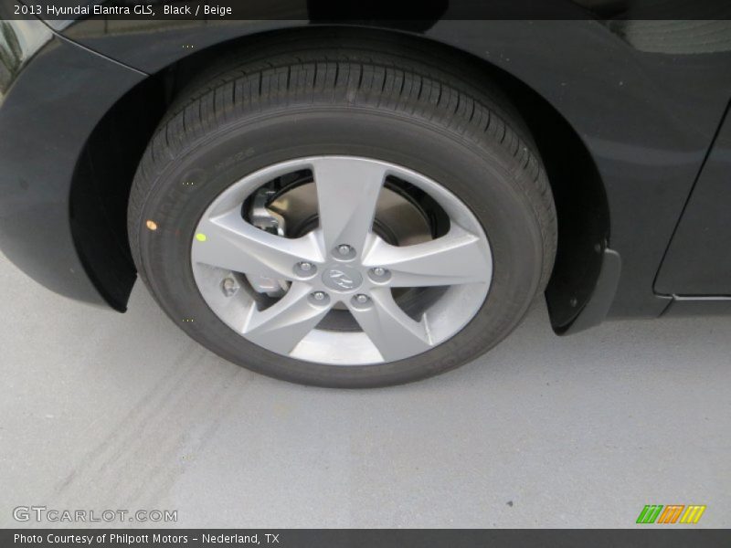 Black / Beige 2013 Hyundai Elantra GLS