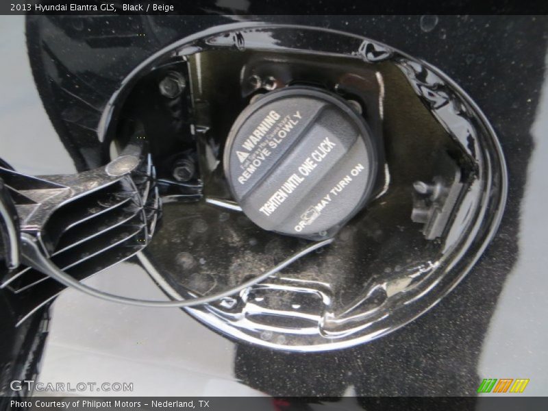 Black / Beige 2013 Hyundai Elantra GLS