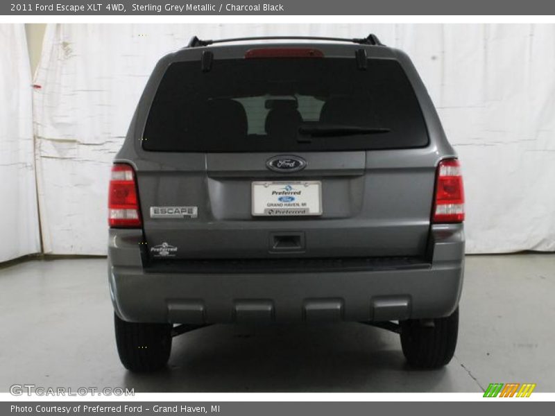 Sterling Grey Metallic / Charcoal Black 2011 Ford Escape XLT 4WD