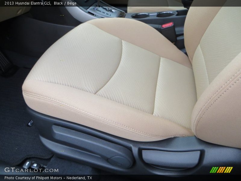 Black / Beige 2013 Hyundai Elantra GLS