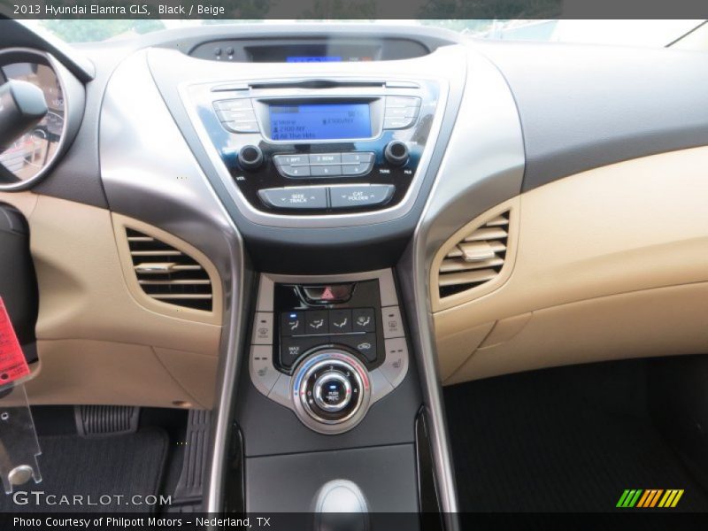 Black / Beige 2013 Hyundai Elantra GLS