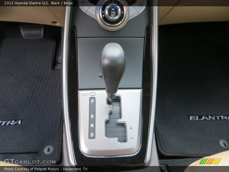 Black / Beige 2013 Hyundai Elantra GLS