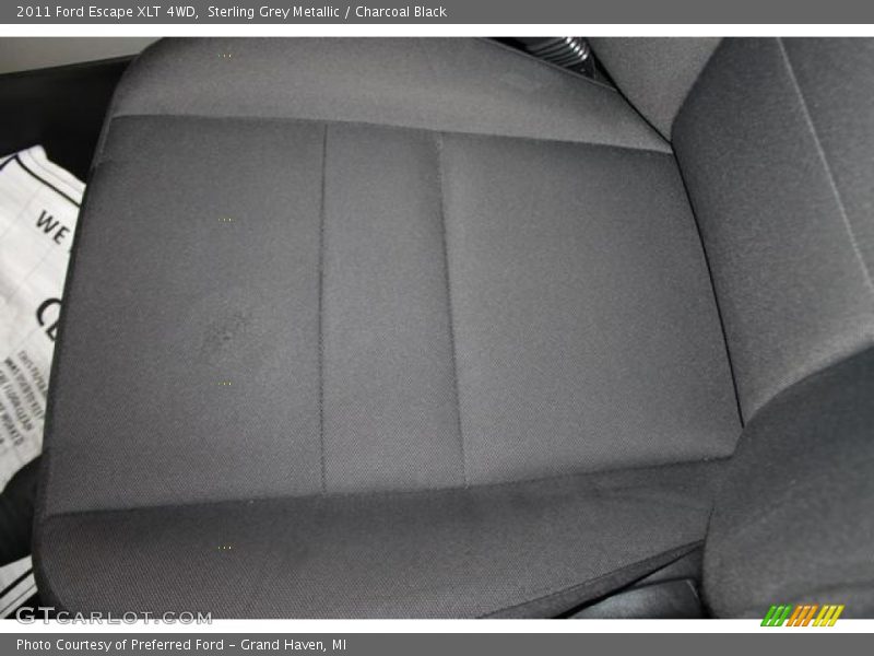 Sterling Grey Metallic / Charcoal Black 2011 Ford Escape XLT 4WD