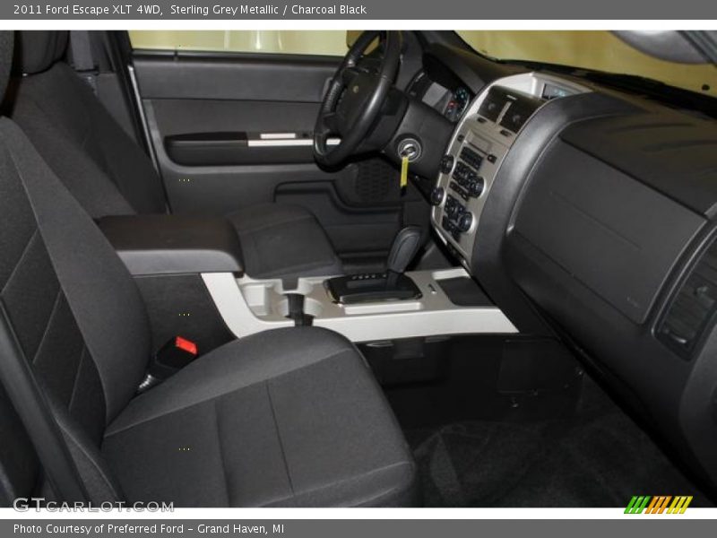 Sterling Grey Metallic / Charcoal Black 2011 Ford Escape XLT 4WD