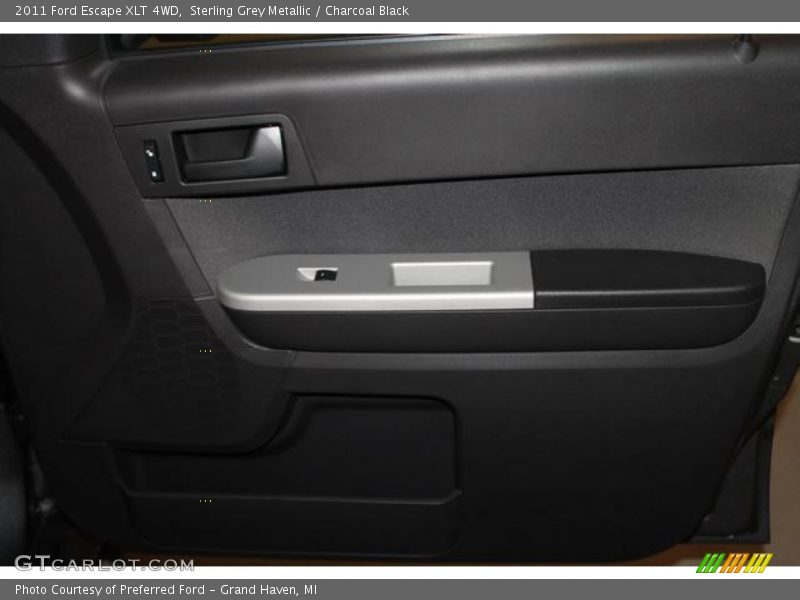 Sterling Grey Metallic / Charcoal Black 2011 Ford Escape XLT 4WD