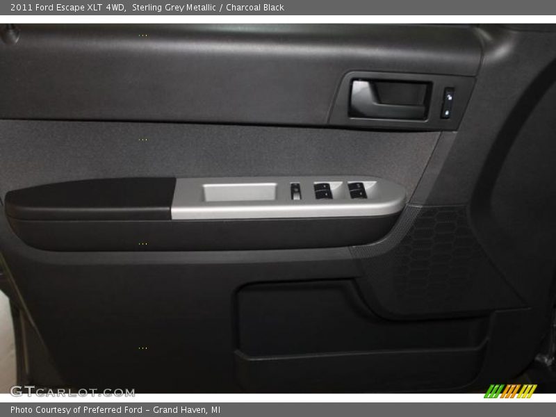 Sterling Grey Metallic / Charcoal Black 2011 Ford Escape XLT 4WD