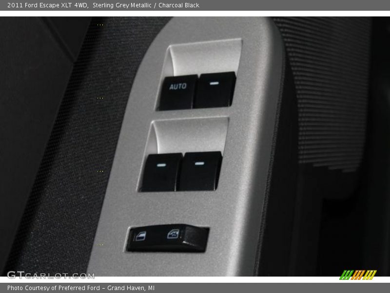 Sterling Grey Metallic / Charcoal Black 2011 Ford Escape XLT 4WD