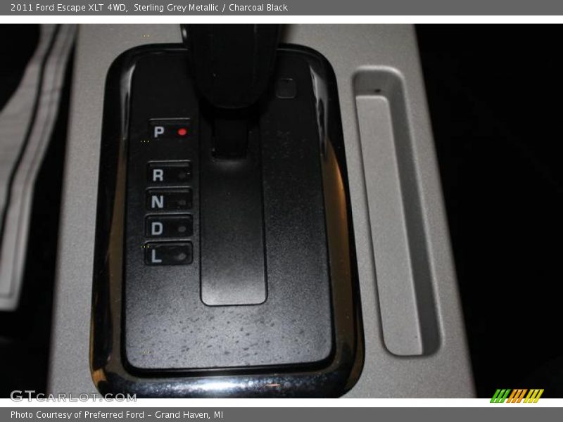 Sterling Grey Metallic / Charcoal Black 2011 Ford Escape XLT 4WD