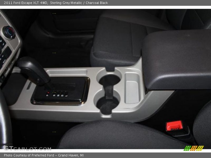 Sterling Grey Metallic / Charcoal Black 2011 Ford Escape XLT 4WD
