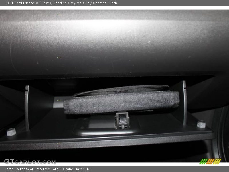 Sterling Grey Metallic / Charcoal Black 2011 Ford Escape XLT 4WD