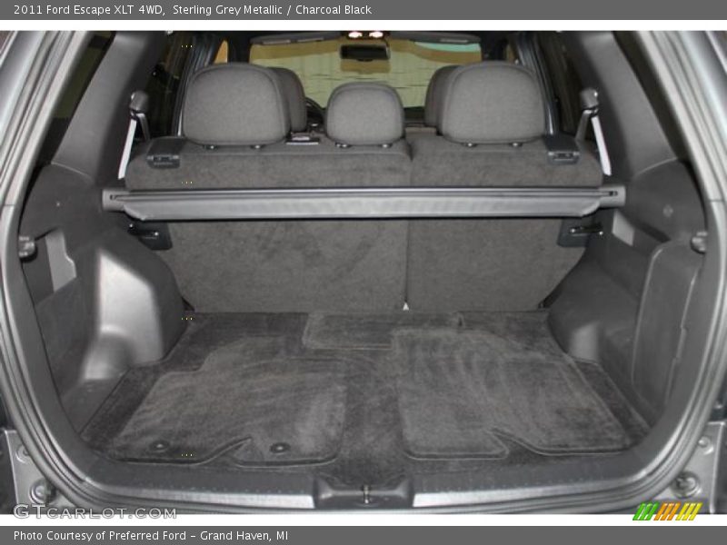 Sterling Grey Metallic / Charcoal Black 2011 Ford Escape XLT 4WD