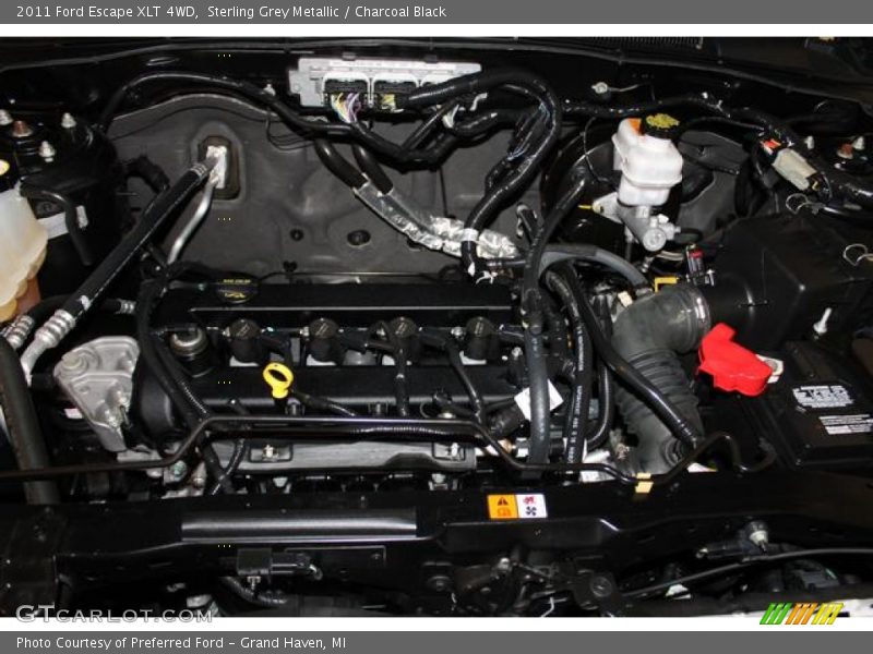Sterling Grey Metallic / Charcoal Black 2011 Ford Escape XLT 4WD
