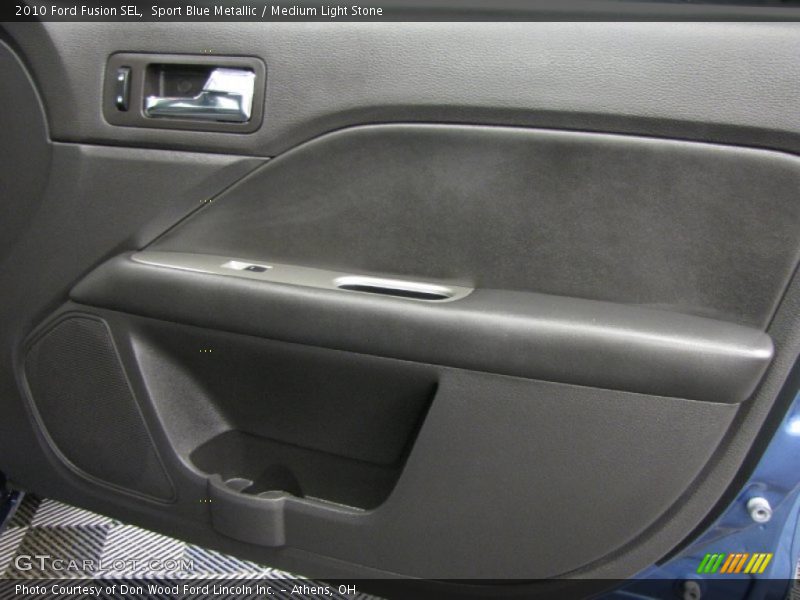 Sport Blue Metallic / Medium Light Stone 2010 Ford Fusion SEL