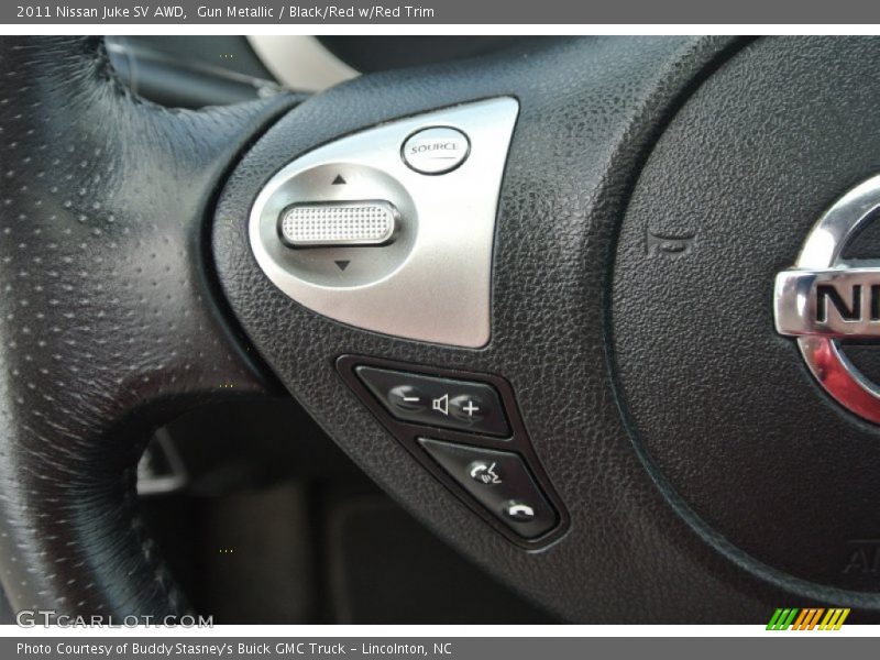Controls of 2011 Juke SV AWD