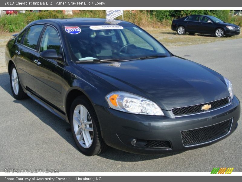 Ashen Gray Metallic / Ebony 2013 Chevrolet Impala LTZ