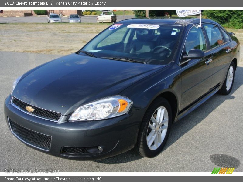 Ashen Gray Metallic / Ebony 2013 Chevrolet Impala LTZ