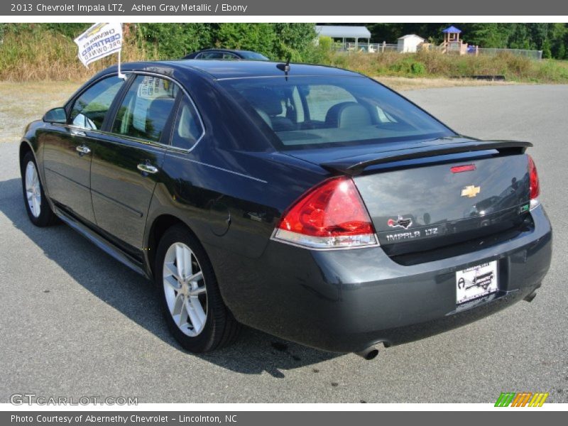 Ashen Gray Metallic / Ebony 2013 Chevrolet Impala LTZ