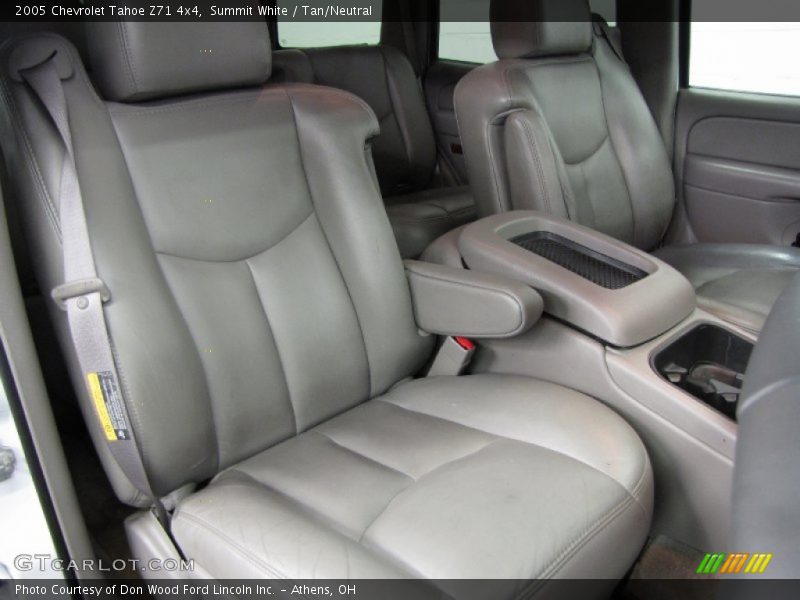 Summit White / Tan/Neutral 2005 Chevrolet Tahoe Z71 4x4