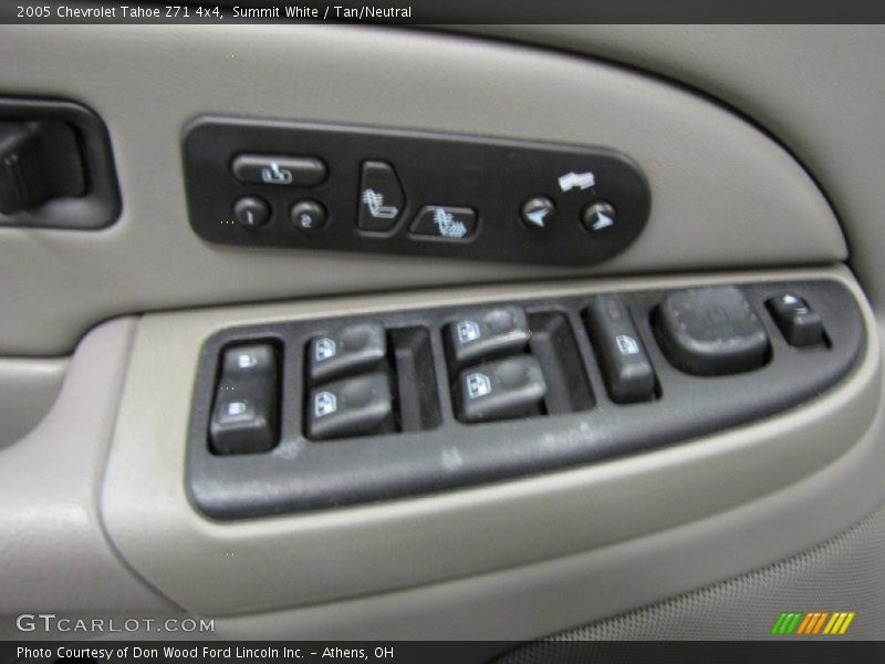 Summit White / Tan/Neutral 2005 Chevrolet Tahoe Z71 4x4