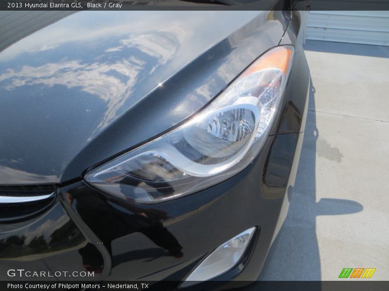 Black / Gray 2013 Hyundai Elantra GLS