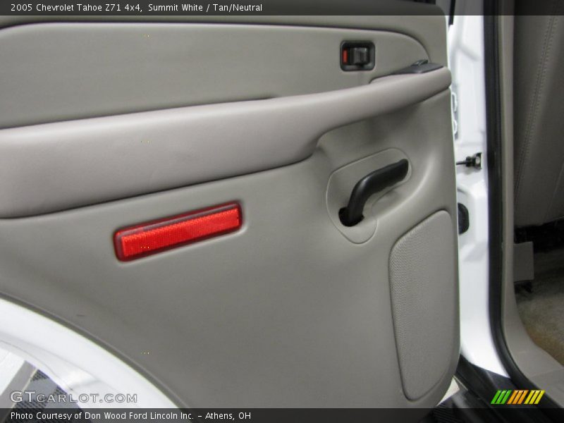 Summit White / Tan/Neutral 2005 Chevrolet Tahoe Z71 4x4