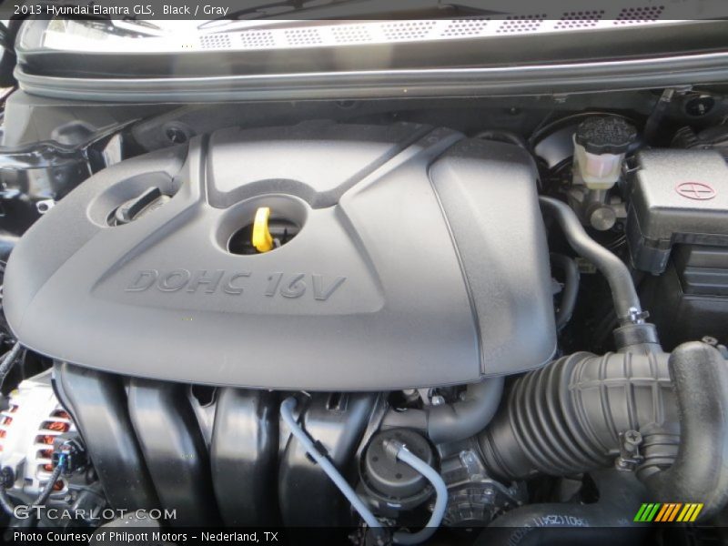 Black / Gray 2013 Hyundai Elantra GLS