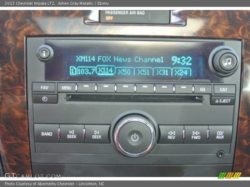 Ashen Gray Metallic / Ebony 2013 Chevrolet Impala LTZ