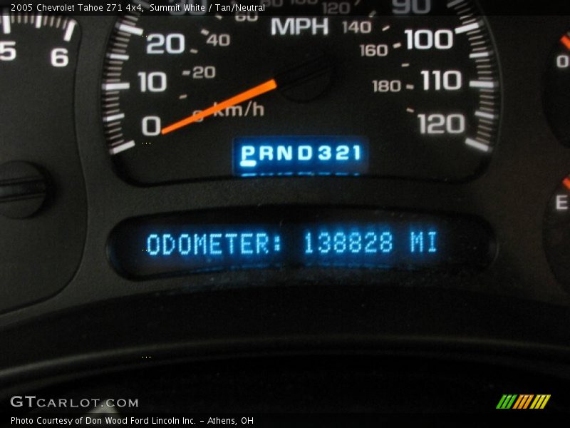 Summit White / Tan/Neutral 2005 Chevrolet Tahoe Z71 4x4