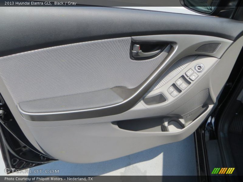 Black / Gray 2013 Hyundai Elantra GLS