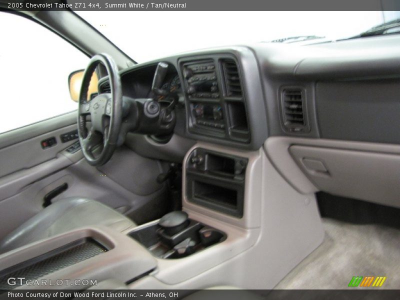 Summit White / Tan/Neutral 2005 Chevrolet Tahoe Z71 4x4