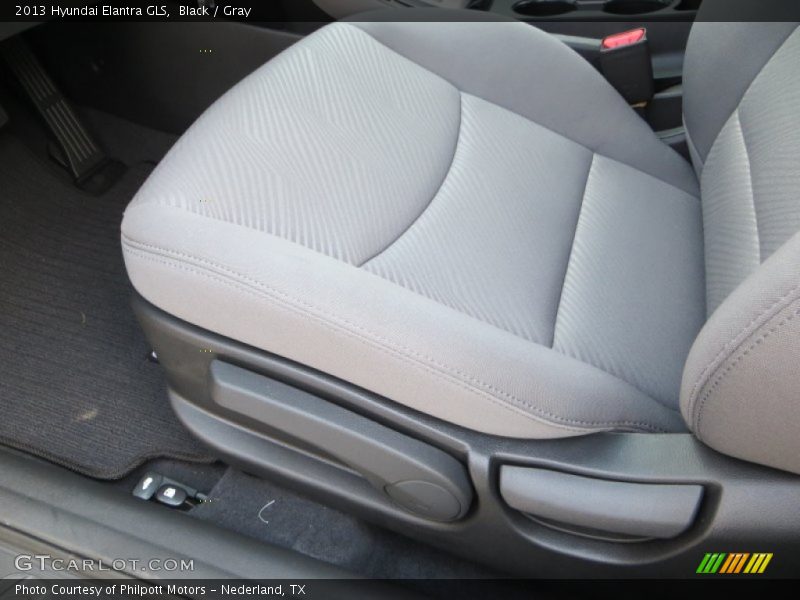 Black / Gray 2013 Hyundai Elantra GLS