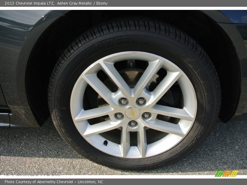 Ashen Gray Metallic / Ebony 2013 Chevrolet Impala LTZ