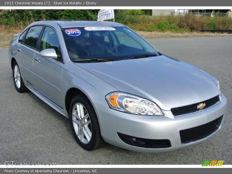 Silver Ice Metallic / Ebony 2013 Chevrolet Impala LTZ