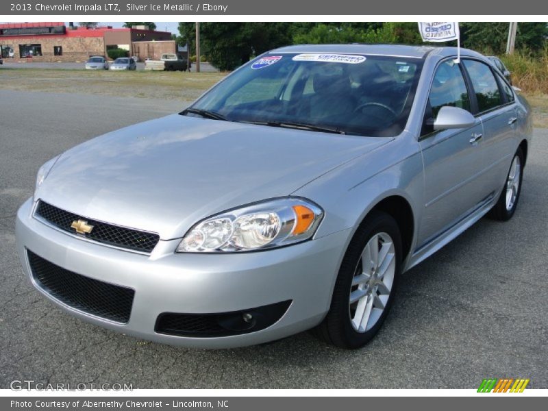 Silver Ice Metallic / Ebony 2013 Chevrolet Impala LTZ